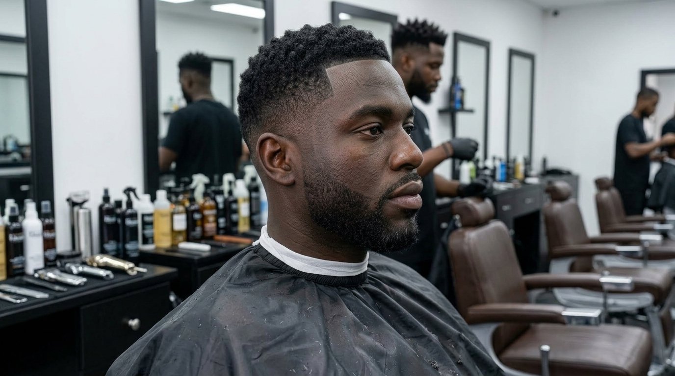 Premium men's grooming experience at Deluxe Glow Esthetic Bar