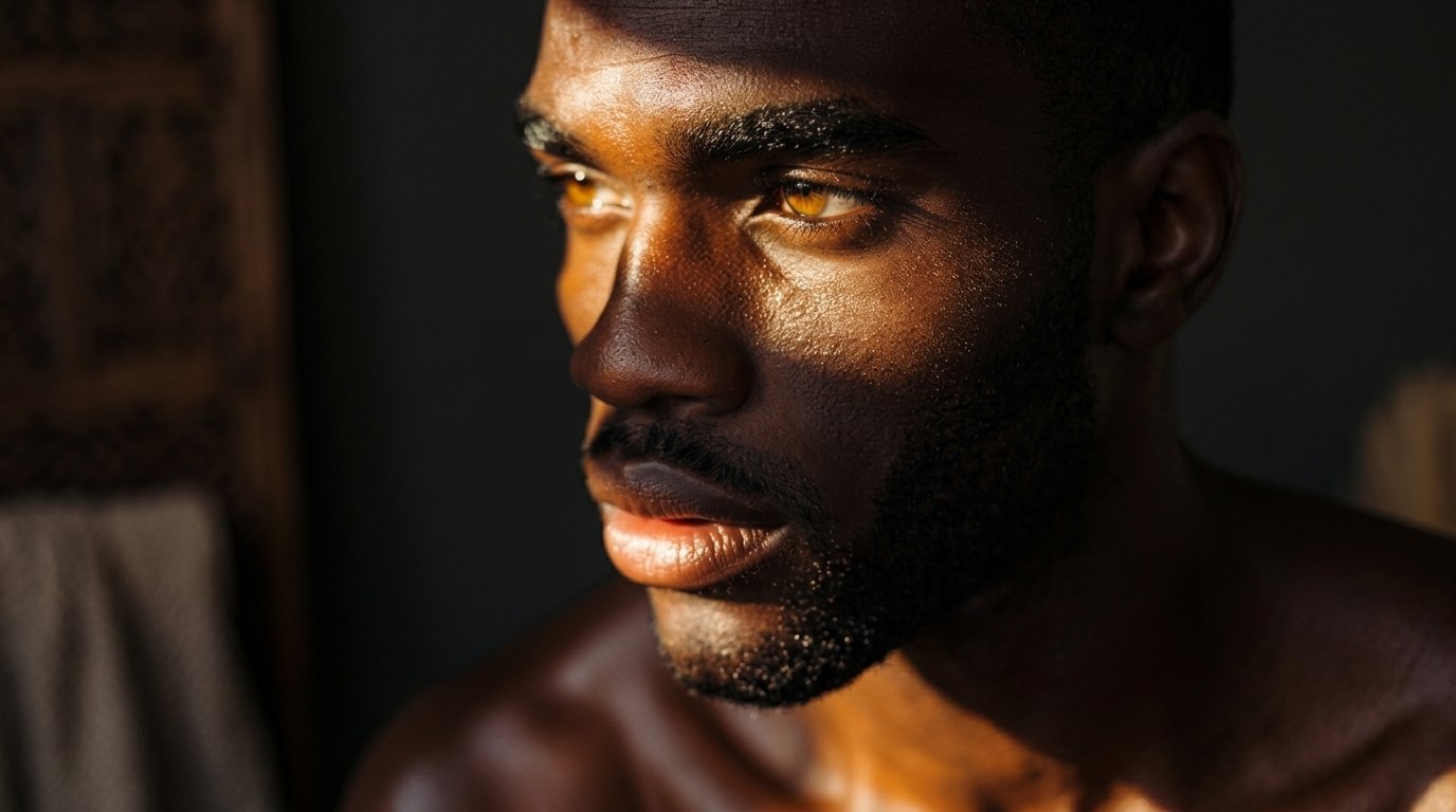 Men's grooming services at Deluxe Glow Esthetic Bar