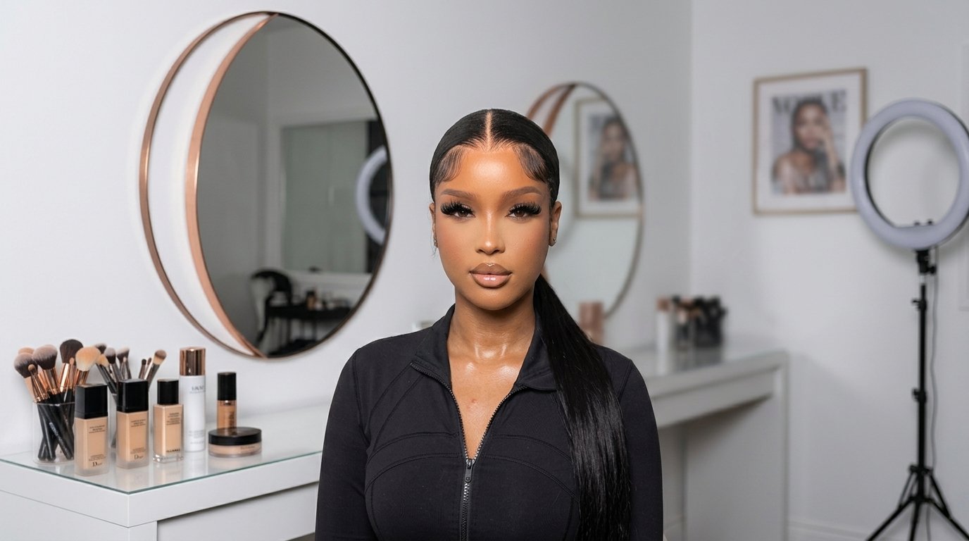 Soft glam makeup service at Deluxe Glow Esthetic Bar