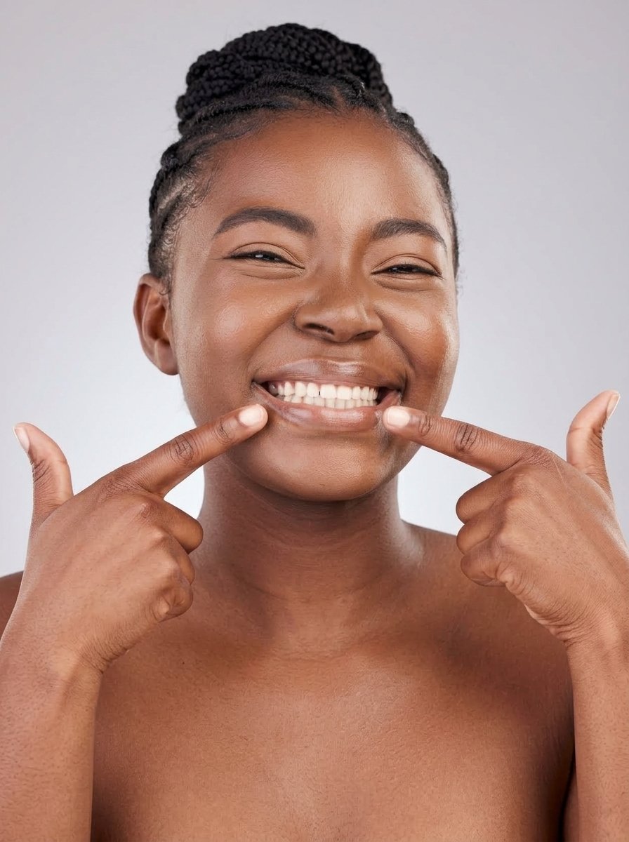 Teeth whitening service at Deluxe Glow Esthetic Bar