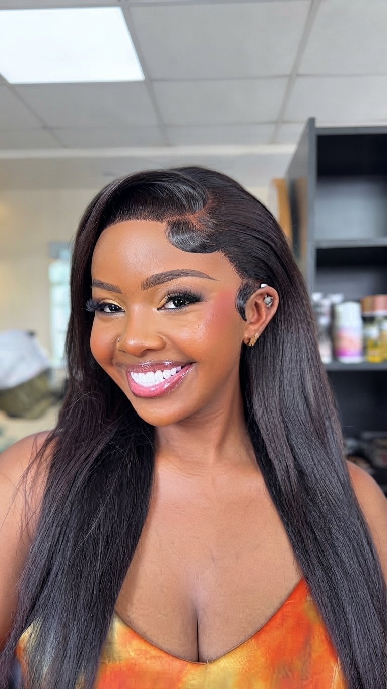 Makeup and glam beauty services at Deluxe Glow Esthetic Bar